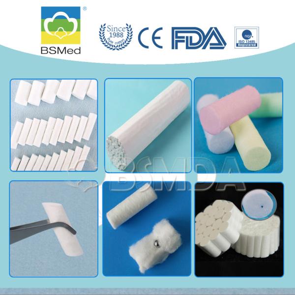 Buy cheap Disposable Dental Cotton Rolls White Color Soft Non - Lining For Medical Care from wholesalers