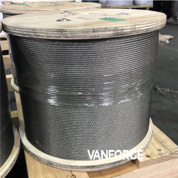 Buy cheap Round Marine Grade Stainless Steel Cable For Ship / Offshore Platform from wholesalers