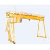 Buy cheap 3t 220v Double Girder Gantry Crane With Hoist Machine from wholesalers