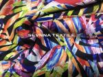 Full - Dull Warp Knitting Polyester Spandex Blend Fabric For Bikini Fabrics