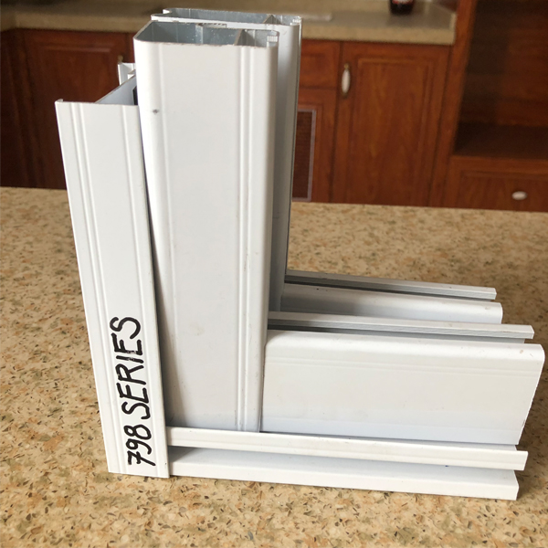 Wide Use Aluminium Sliding Windows Customized Color Industrial Profile