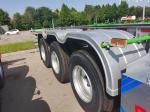 3 Axle Semi Trailer 40ft Skeleton Tractor Trailer