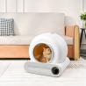 Buy cheap Tuya Intelligent Cat Litter Box Quiet Enclosed Smart Cleaning Litter Box from wholesalers