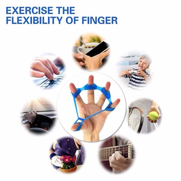 Buy cheap Fitness Training Silicone Hand Exercise Finger Stretcher from wholesalers