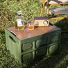 Buy cheap Car Storage Box , Camping Folding Box Multifunctional Wooden Lid from wholesalers