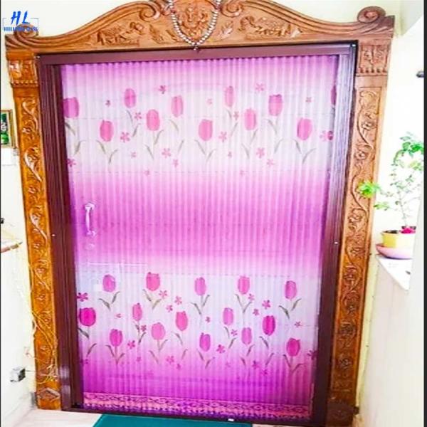Uv Resistance Plisse Insect Screen 15mm Fold Height Cuttable Installation Method