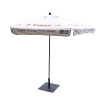 Buy cheap Logo Printed Advertising Beach Umbrellas Aluminum Stainless Steel Pole product