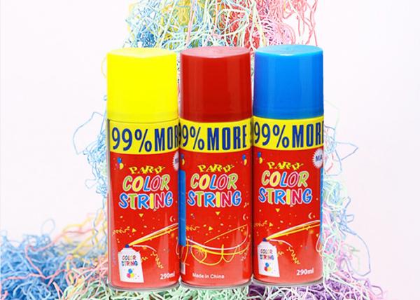 Buy cheap Eco Friendly Party Silly String Spray Florescent Colors For Festival Decoration from wholesalers