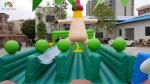 Commercial Outdoor Inflatable Obstacle Course Challenges Adult Inflatable