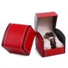 Buy cheap Flip Open Deluxe Handmade Leather Watch Case Treasure Packaging Watch Cover from wholesalers