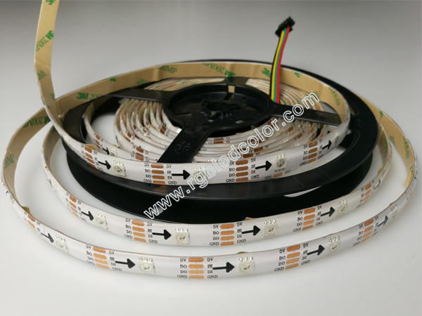Madrix controllable ws2813b digital rgb led strip 30/60/72/144 led per m