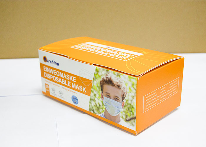 Light Weight Disposable Non Woven Face Mask For Personal Safety Anti Germs