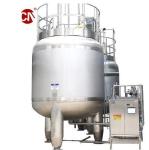 Steam Powered Milk Aseptic Holding Tank Steam Sterile Milk Boiler Machine 50 100