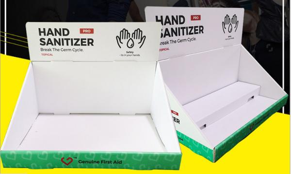 Buy cheap OEM ODM Counter Cardboard Book Display Boxes Glossy Varnishing from wholesalers