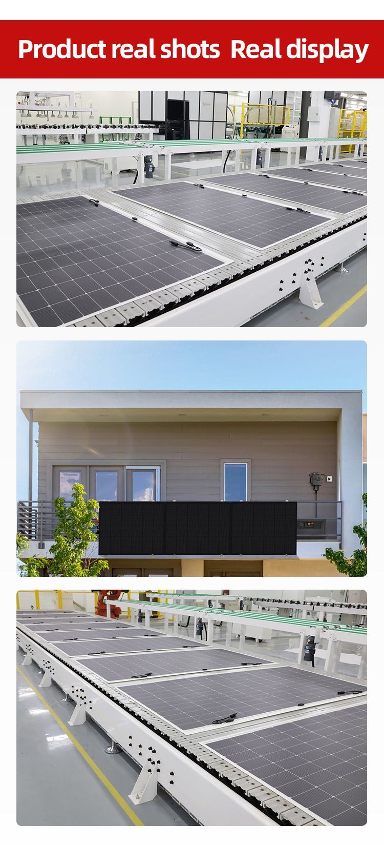 Factory Direct Price Flexible Solar Panel PV Module 580W Flexible Panels for Solar System