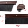 Buy cheap OEM ODM Nylon Bristle Bottom Door Seal Brush Strip For Home from wholesalers