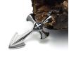 Buy cheap Gothic Fashion Men's Necklace 925 Silver Plated Titanium Stainless Steel Cross Sword Pedant (SP081) from wholesalers