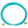 Buy cheap OM4 OFNR PVC LSZH 2.0mm Fiber Optic Patch Cord Duplex LC To LC from wholesalers