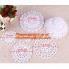 Buy cheap Household Handmade Flower Crochet Doilies, Round Cup Mat Pad, Coaster Placemats, doily from wholesalers