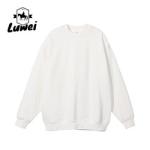 Premium Cut and Sew Oversized Blanket Crew Neck Heavyweight Felpa Essentials