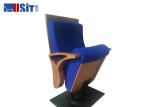 Buy cheap Luxury Folded Up Plywood Auditorium Theater Seats Europe Style With Air Supply from wholesalers