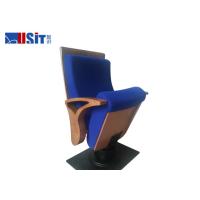 Buy cheap Luxury Folded Up Plywood Auditorium Theater Seats Europe Style With Air Supply product