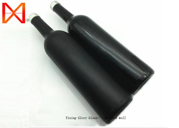 Buy cheap Empty Coloured Wine Bottles Reusable Round Square Shaped SGS Food Grade from wholesalers