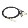 Buy cheap 40G QSFP+ To 4×SFP+ AWG30 Passive Direct Attach Copper from wholesalers