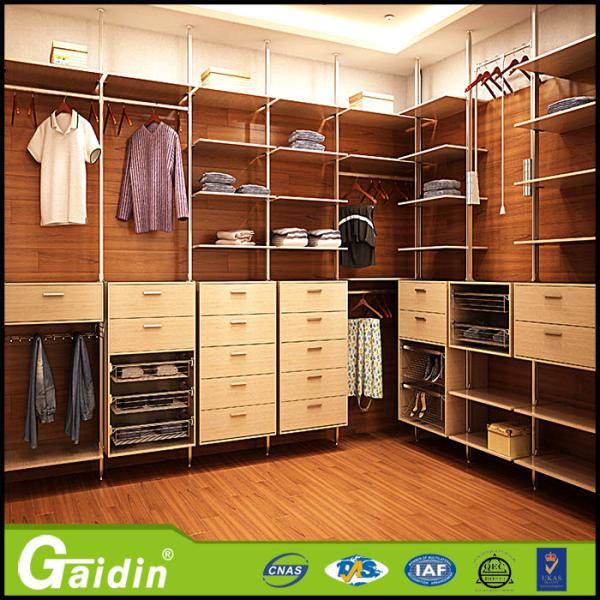 Buy cheap made in China high quality pole system diy walk in wardrobe modern design bedroom furniture wardrobe from wholesalers