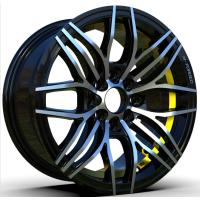 Buy cheap 18 Inch 19 Inch 5×114.3 Black Flow Forming Forged Car Rims product