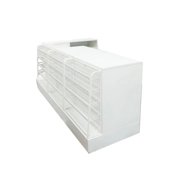 Buy cheap Multifunctional Stationery Store Cashier Counter Table Checkout Counter Handcrafted from wholesalers
