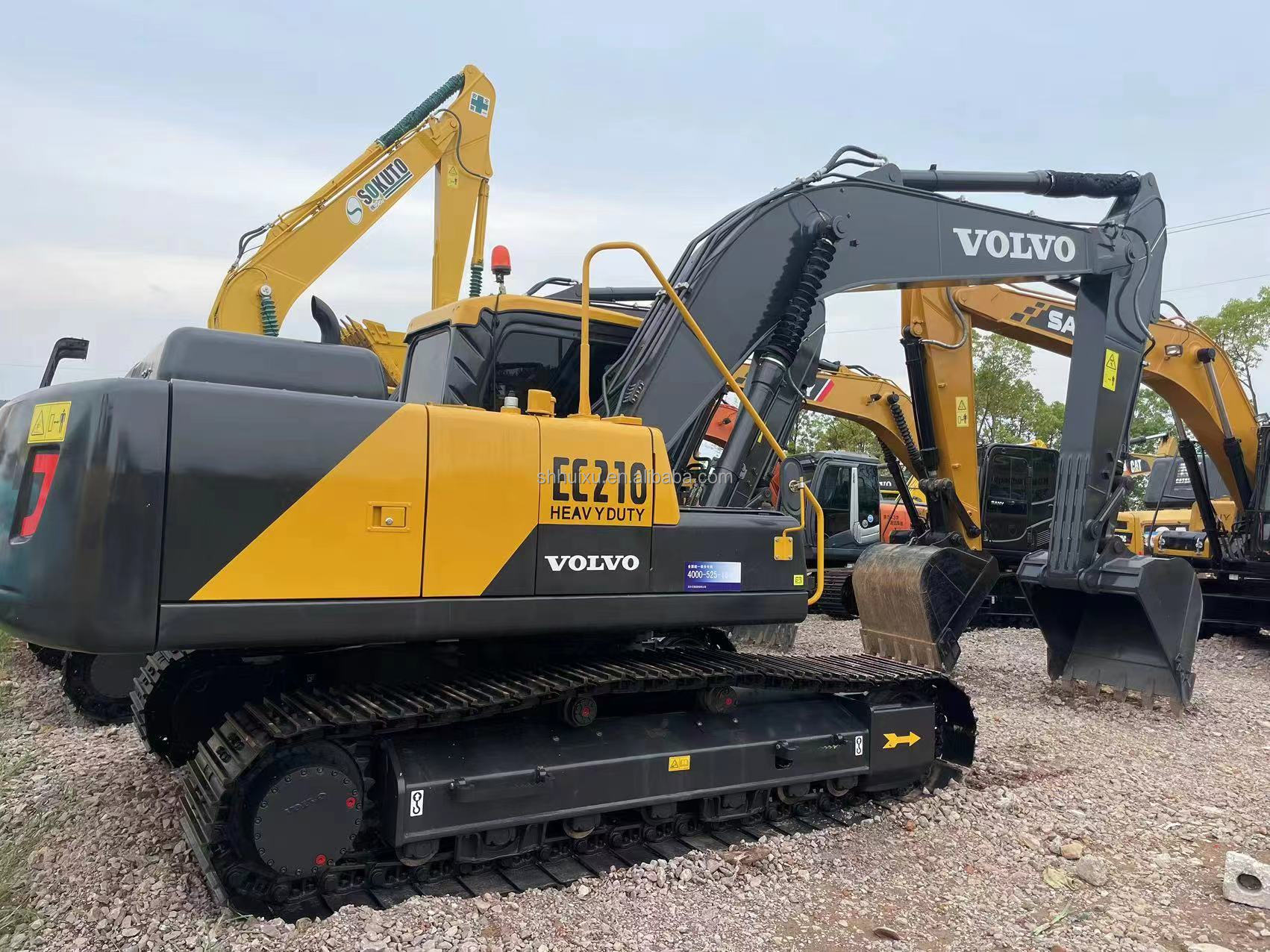21 Ton Big Size Used Excavator Volvo 210-7 Volvo 210 2.1m3 21000KG