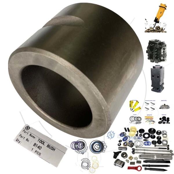 Buy cheap B140 B180 B210 B230 Front Cover Tool Bush For Excavator Atlas Copco Hydraulic Breaker Hammer Front Head Attachment from wholesalers