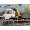 Buy cheap Dongfeng 6x4 Cargo Truck Mounted Folding Boom Crane 12tons from wholesalers