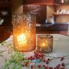 Buy cheap Decorative Handmade Silk Sleeve Coat Cylinder Candle Holders from wholesalers