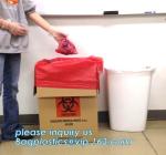 Medical Biodegradable Autoclavable Biohazard Bags Pocket Biohazardous Healthcare