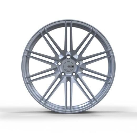 Buy cheap PCD 5x120 17 Inch Wheels Aluminum Alloy Gloss Silver Rims from wholesalers