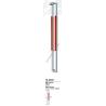 Buy cheap Stainless steel door handle HL5021, dia25 X 38 X 1200 from wholesalers