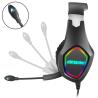 Buy cheap 20Hz Surround Stereo Bluetooth Gaming Headphones With Microphone LED Lights from wholesalers