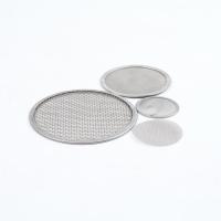 Buy cheap 15 20 30 50 70 100 Micron Stainless Steel Filter Disc Round Mesh Screen product