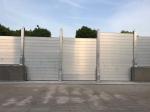 Good Tightness Aluminium Industrial Profile for Spundwand / anodized aluminium