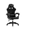 Buy cheap ISO9001/ISO14001 Certified Black Gaming Chair with BIFMA Passed 60mm PU Nylon Castors from wholesalers