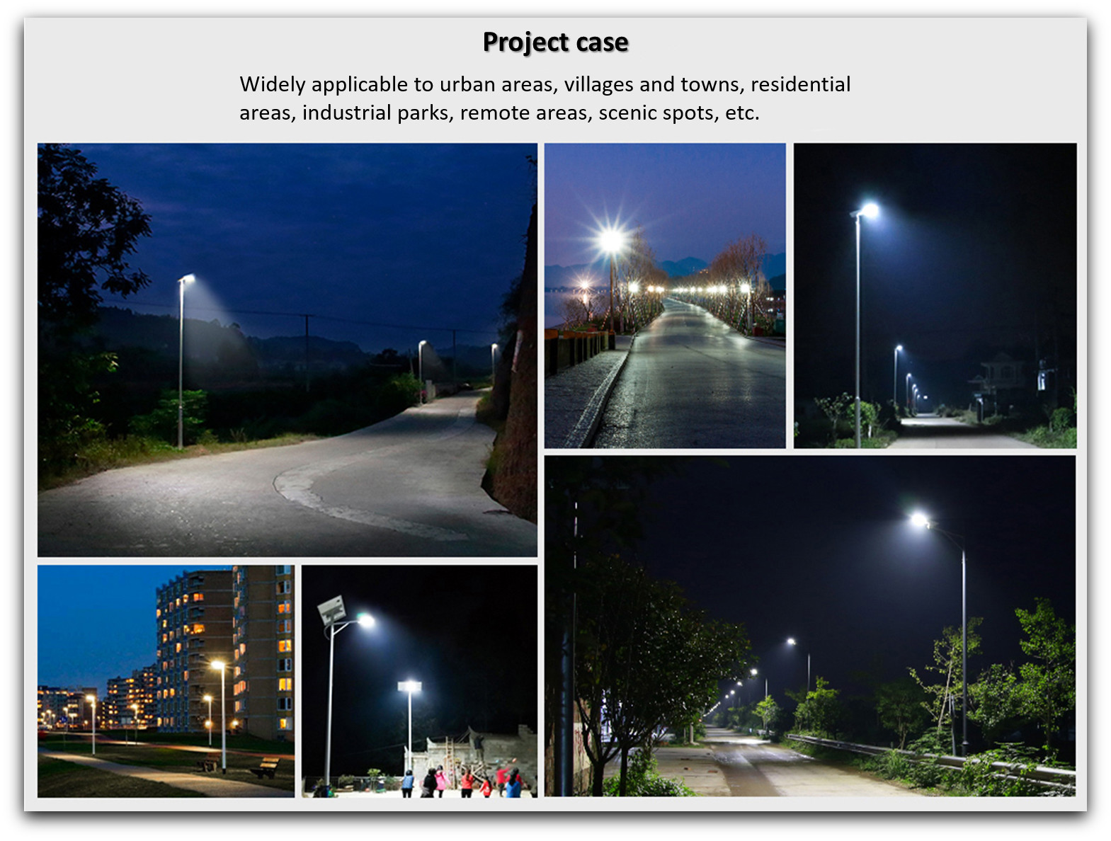All In One Solar Light With Motion Sensor 20w 30w 40w 60w 80w 100w Solar Street Light