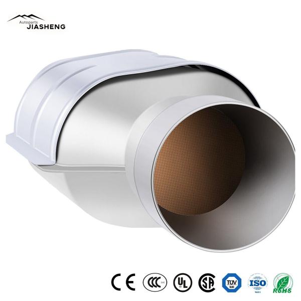 Buy cheap 3" Inlet & Outlet Universal Competitive Price Automobile Parts Exhaust Auto Catalytic Converter with Euro 1 from wholesalers