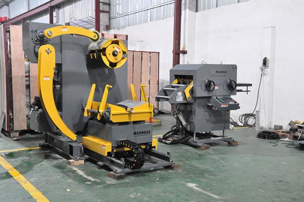 Buy cheap Metal Roofing Leveling Decoiler Straightener Feeder Machine , High Speed NC Feeder from wholesalers