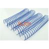 Buy cheap Glossy Blue 5/8 Inch 15.9mm Double Spiral Binding from wholesalers
