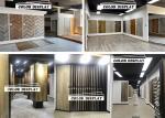 1.5-3.0mm Self Adhesive Lvt Flooring Waterproofing Wood Lvt Luxury Vinyl Tile