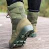 Buy cheap Philippine Anti-slip Plain Toe Green 9 Inch Rubber Jungle Boots from wholesalers