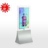 Buy cheap Clear 8mm Glass Frame 55" Digital Display Multi Media Player Dual Screens from wholesalers