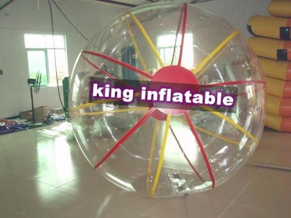 Buy cheap 1.0mm TPU Zipper Colorful Water Balls Transparent For Amusemnt Park from wholesalers
